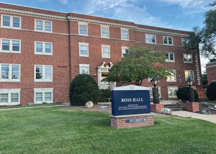 A picture of Ross Hall