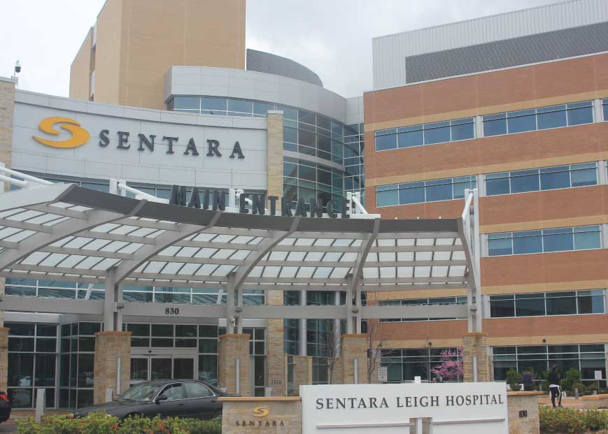 A picture of Sentara Leigh Hospital